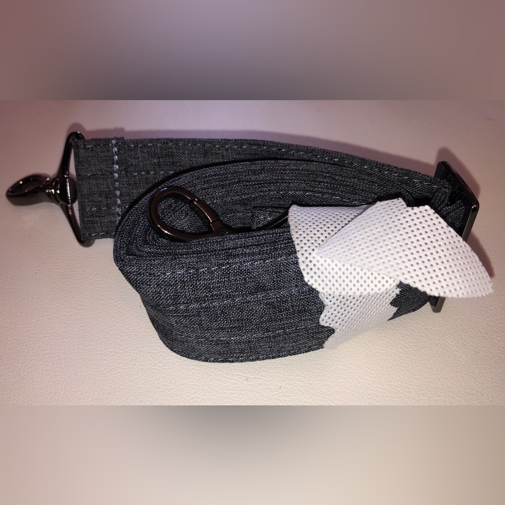 Lug Heather Gray strap 1.5” NWOT